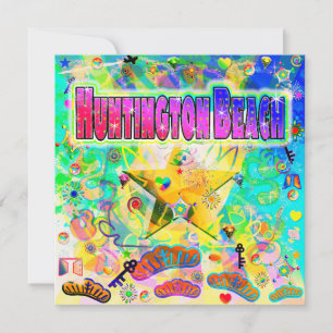 Huntington Beach Epoch Hour Holiday Card