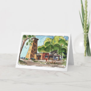 Huntington Beach Folded Greeting Card