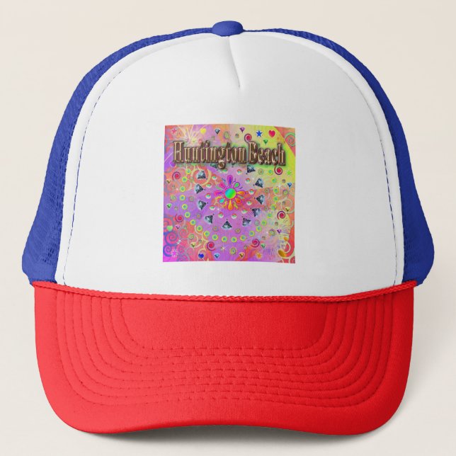 Huntington Beach Lucky Golden Hat (Front)