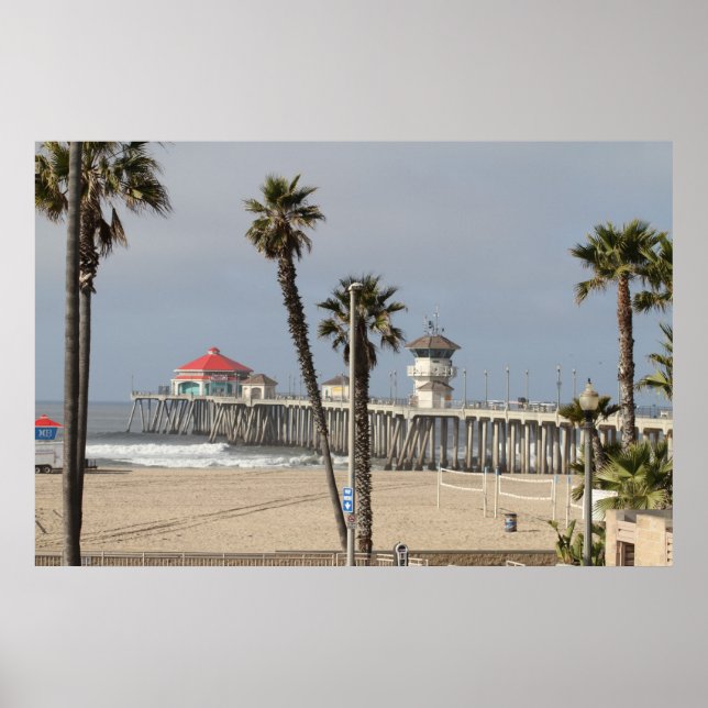 HUNTINGTON BEACH PIER POSTER (Front)
