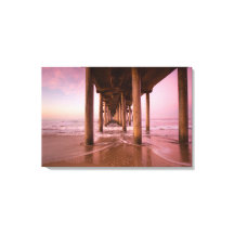 Huntington Beach Pier Sunset (Canvas) 