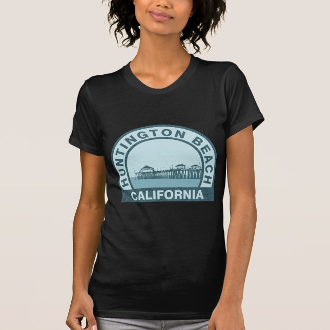 Huntington Beach Pier T-Shirt (Front)