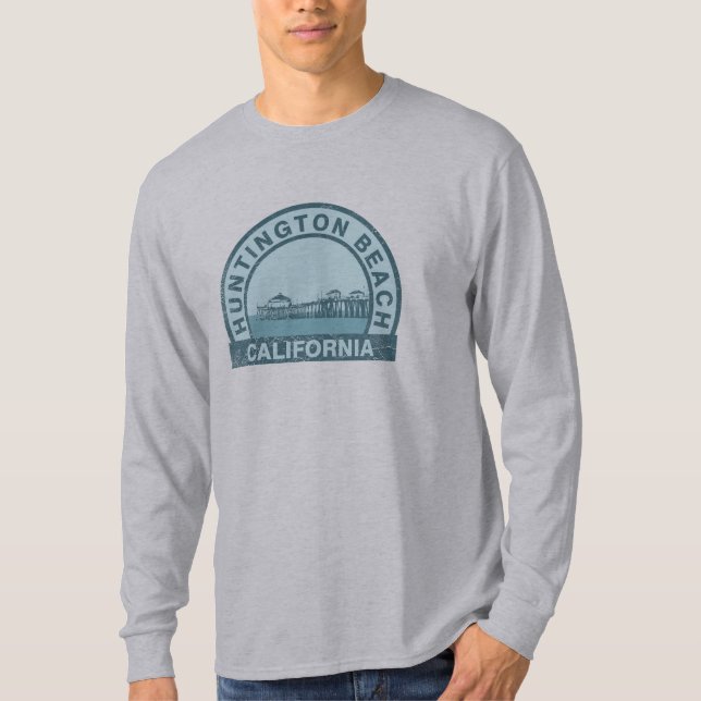 Huntington Beach Pier T-Shirt (Front)