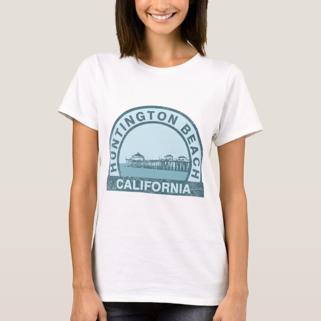 Huntington Beach Pier T-Shirt (Front)