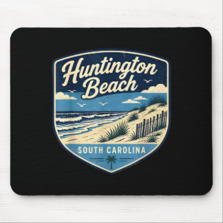 Huntington beach south carolina coastal ocean mouse pad