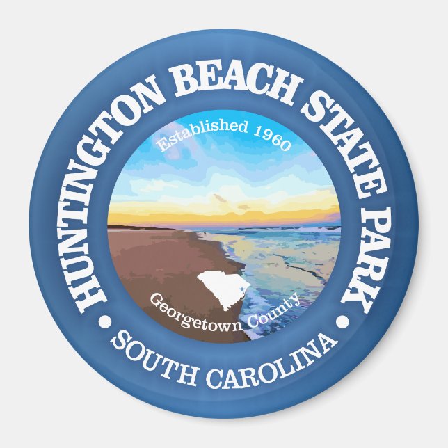 Huntington Beach SP Magnet (Front)