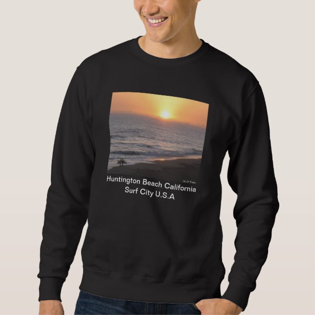 Huntington Beach "Surf City" Sweatshirt (Front)