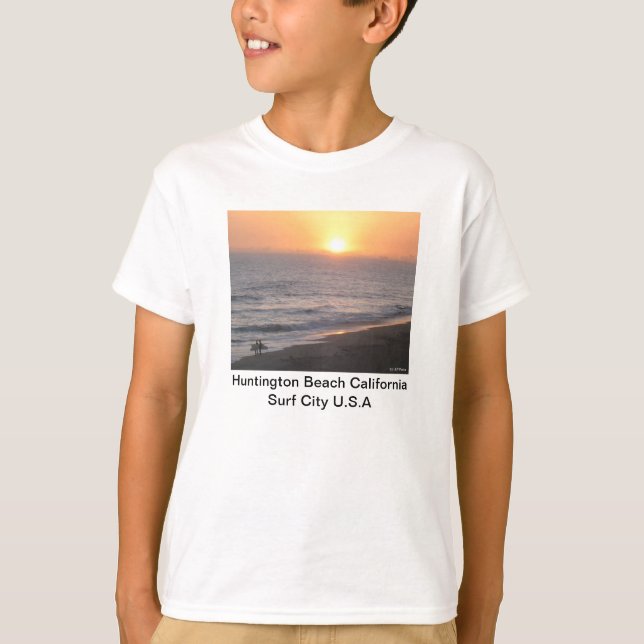 Huntington Beach "Surf City" T-Shirt (Front)