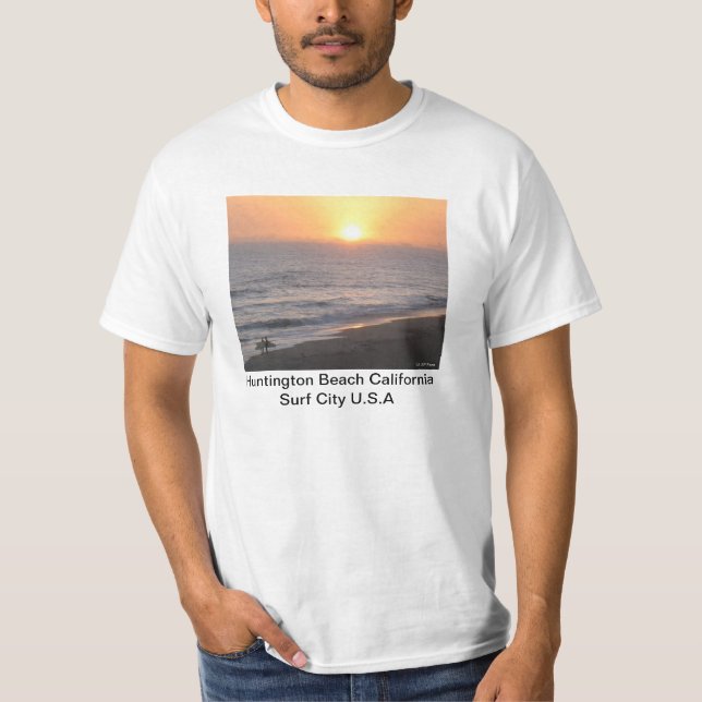 Huntington Beach "Surf City U.S.A" T-Shirt (Front)
