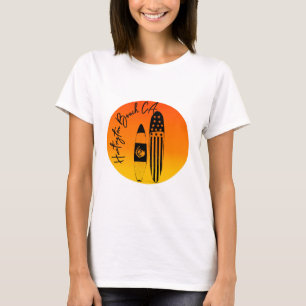 Huntington Beach Surfboards and Sunsets T-Shirt