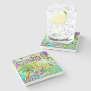 Huntington Beach Timeless Melody Coaster