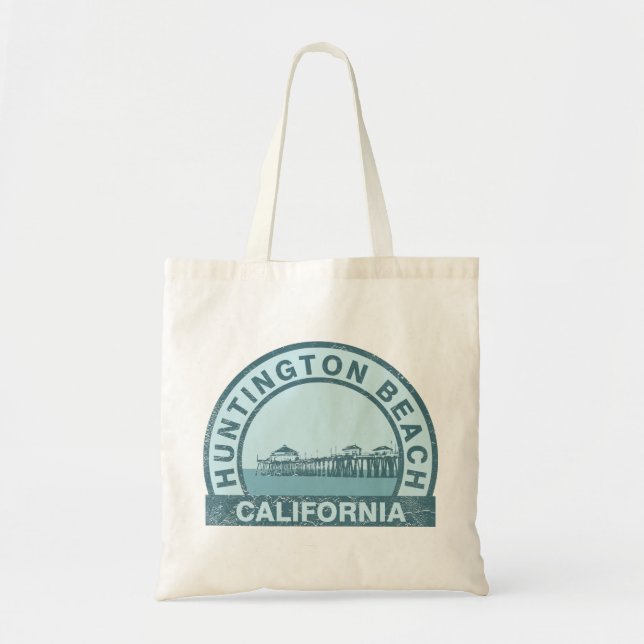 Huntington Beach Tote Bag (Front)