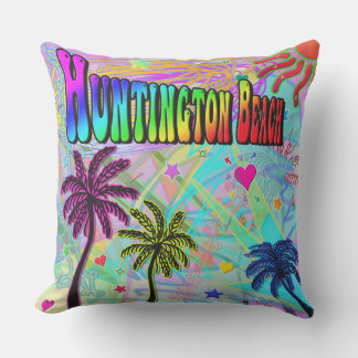 Huntington Beach Vivid Romance Pillow