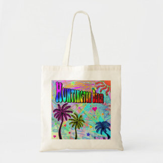Huntington Beach Vivid Romance Tote Bag