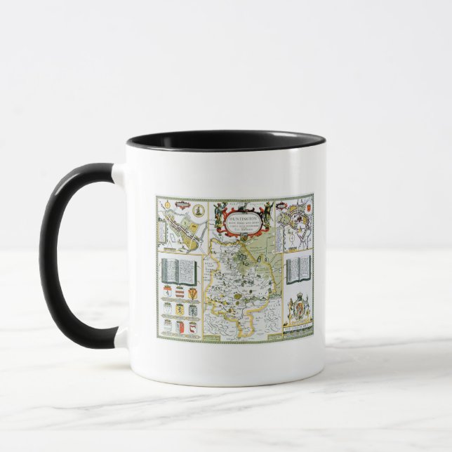 Huntington, engraved by Jodocus Hondius Mug (Left)