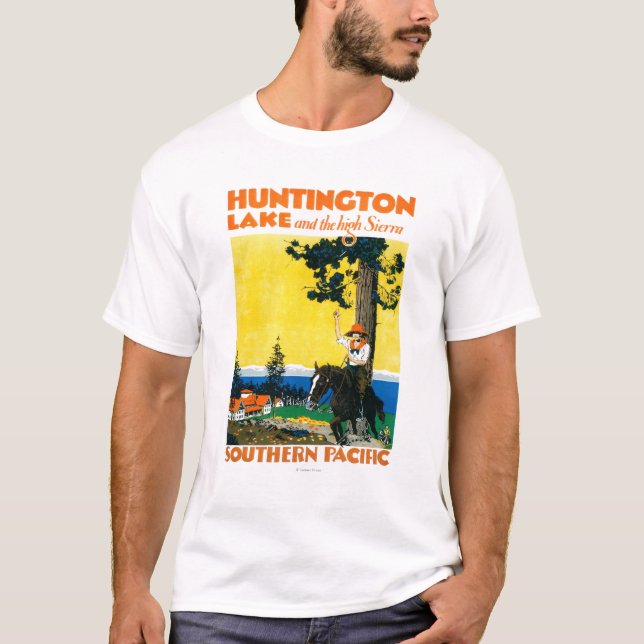 Huntington Lake Promotinal Poster T-Shirt (Front)