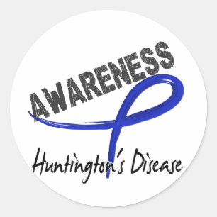 Huntington's Disease Awareness 3 Classic Round Sticker