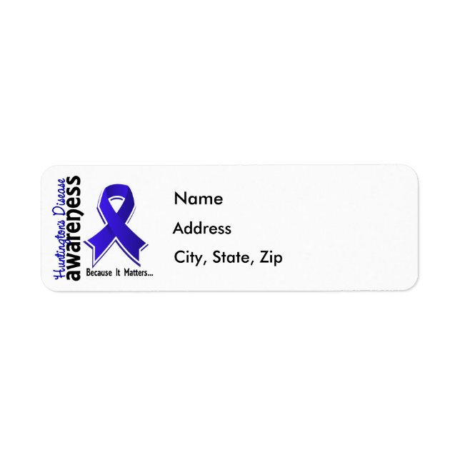 Huntington's Disease Awareness 5 (Front)