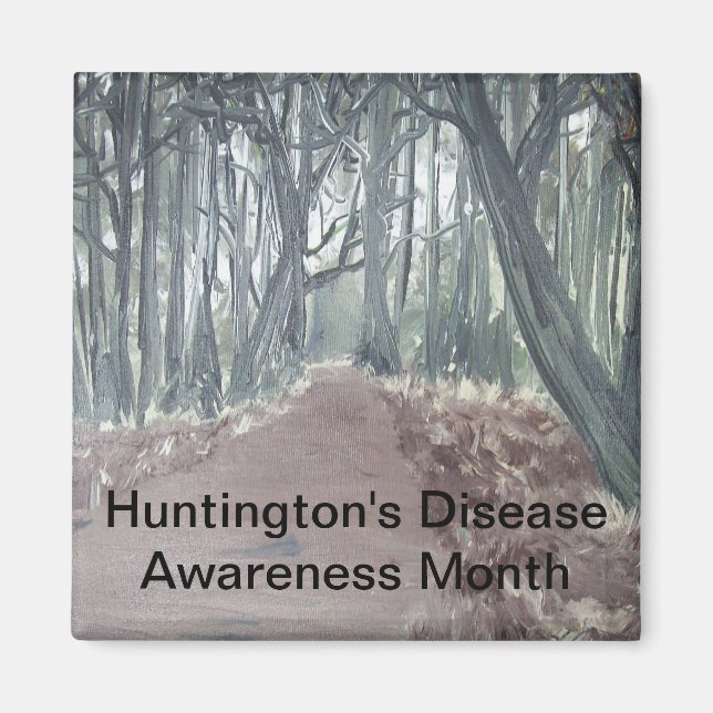 Huntington's Disease Awareness Month Magnet (Front)
