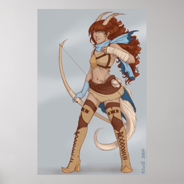 Huntress Poster (Front)