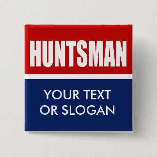 HUNTSMAN 2012 15 CM SQUARE BADGE