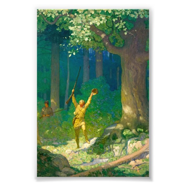 Huntsman by Newell Convers Wyeth Photo Print (Front)