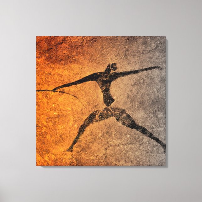 Huntsman of Lascaux Canvas Print (Front)