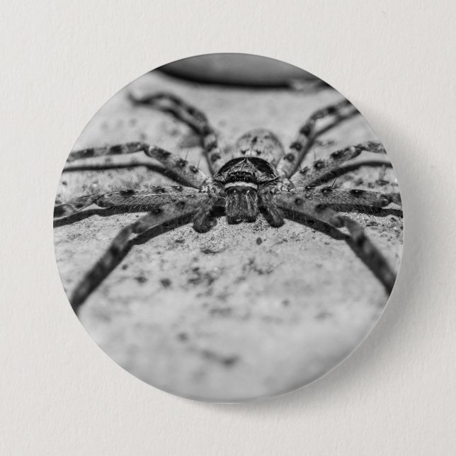 Huntsman Spider 7.5 Cm Round Badge (Front)