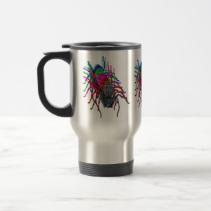 Huntsman Spider In Multi Colours, Travel Mug