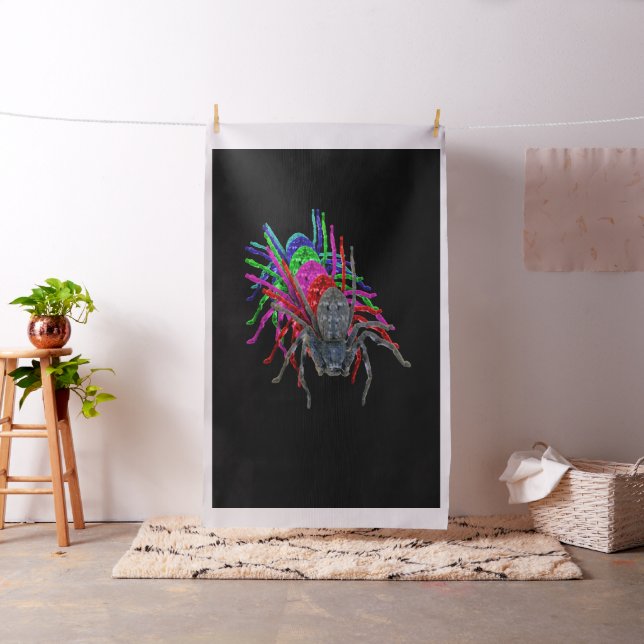 Huntsman Spider Pop Art, Fabric (In Situ)