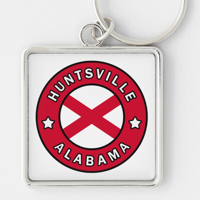 Huntsville Alabama Key Ring (Front)
