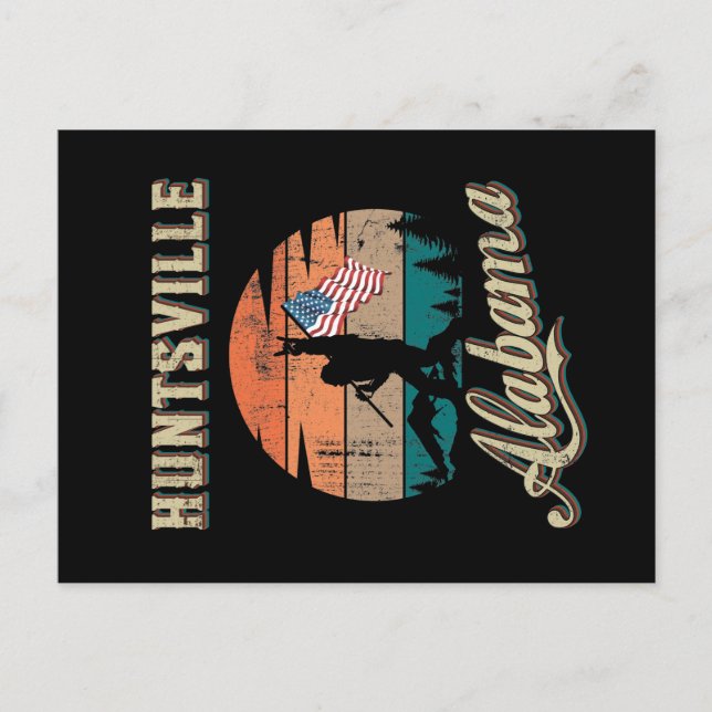 Huntsville Alabama Postcard (Front)