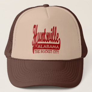 Huntsville, Alabama The Rocket City Trucker Hat