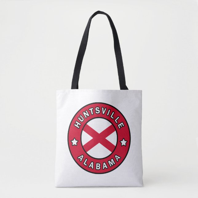 Huntsville Alabama Tote Bag (Front)
