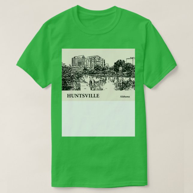 Huntsville Alabama TShirt 6 (Design Front)