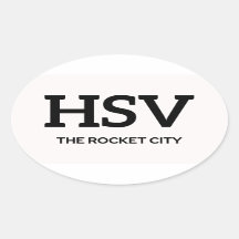 Huntsville IATA Sticker 1