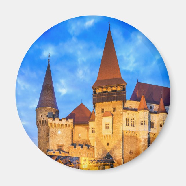 Hunyad Castle - Corvin's Castle in Hunedoara. Magnet (Front)