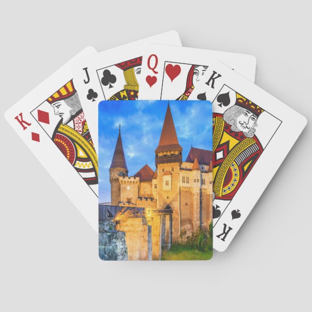 Hunyad Castle - Corvin's Castle in Hunedoara. Playing Cards (Back)