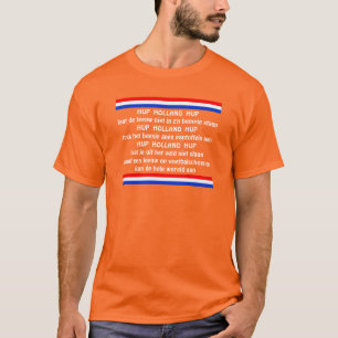 Hup Holland Hup Netherlands Orange Soccer Fan T-Shirt