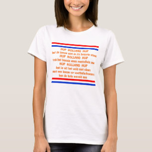Hup Holland Hup Netherlands Orange Soccer Fan T-Shirt