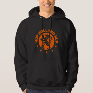Hup Holland Hup - Orange Dutch Lion Hoodie