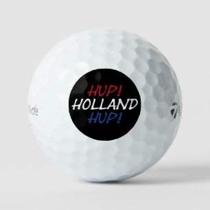 Hup Holland Hup overlay on NLD Flag bk tmtp5 gbt Golf Balls