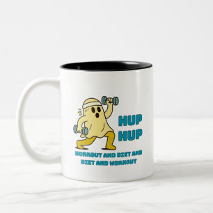 Hup Hup Mug - Funny Fitness Gym Gift