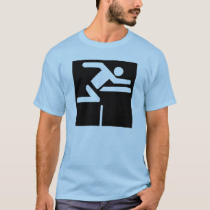 Hurdler (Block) T-Shirt