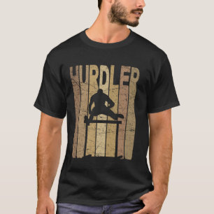 Hurdler Vintage Hurdles Retro Hurdle Runner 4 T-Shirt