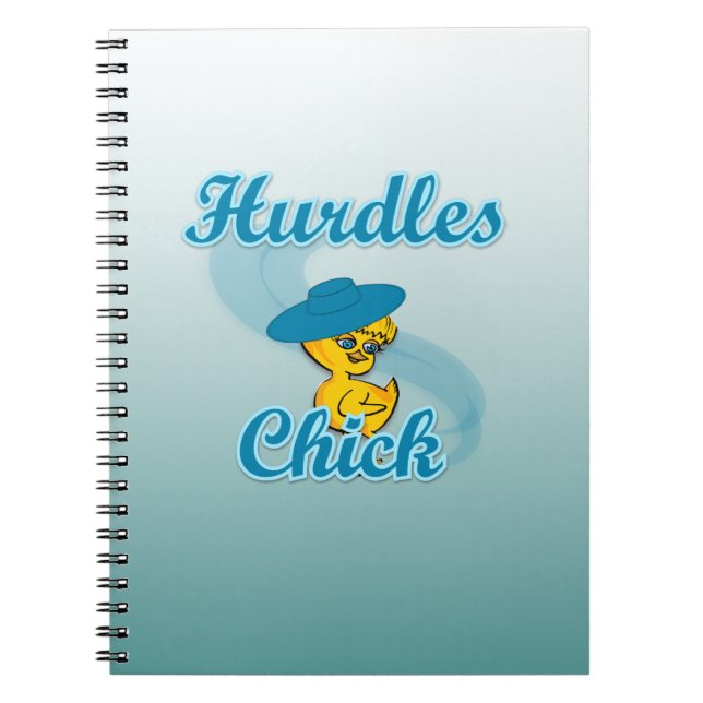 Hurdles Chick #3 Notebook (Front)