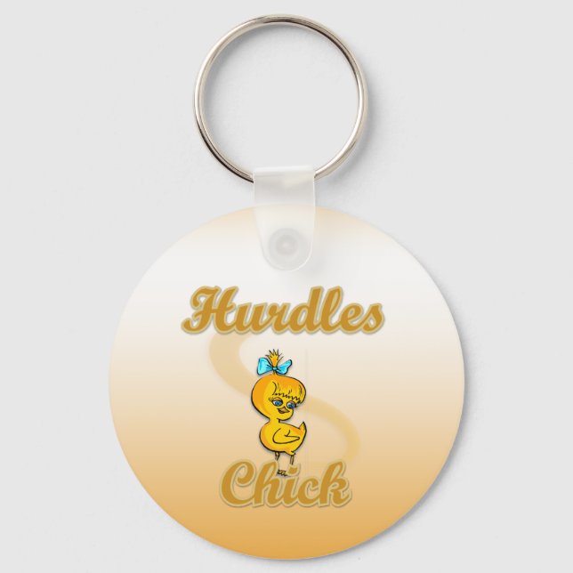 Hurdles Chick Key Ring (Front)