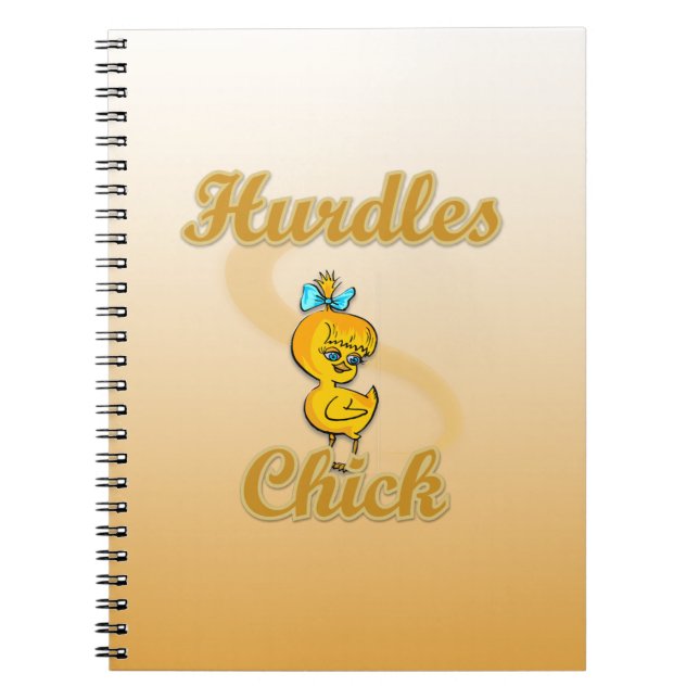 Hurdles Chick Notebook (Front)