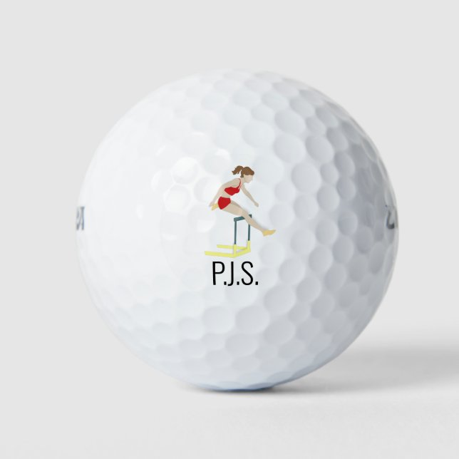 Hurdles Golf Balls (Front)