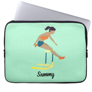 Hurdles Laptop Sleeve